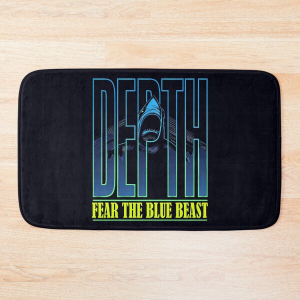Item preview, Depth – Fear the Blue Beast Shark designed and sold by Taans-Creation.
