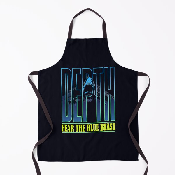 Item preview, Depth – Fear the Blue Beast Shark designed and sold by Taans-Creation.