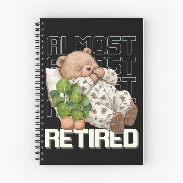 Item preview, Almost Retired Bear with Plants and Pajamas Artwork For Her designed and sold by MTJ-Mushrooms.
