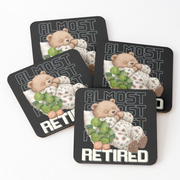 Item preview, Almost Retired Bear with Plants and Pajamas Artwork For Her designed and sold by MTJ-Mushrooms.