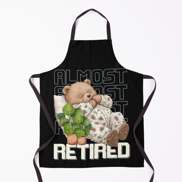 Item preview, Almost Retired Bear with Plants and Pajamas Artwork For Her designed and sold by MTJ-Mushrooms.