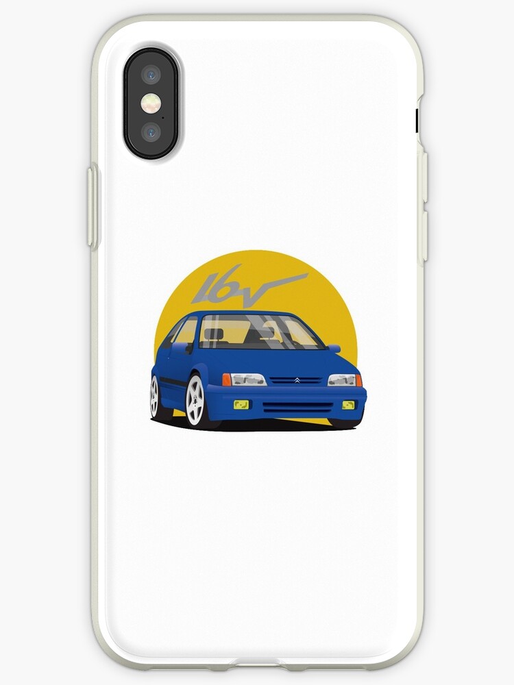 Citroen Zx 16v Iphone Case By Luis Acebo