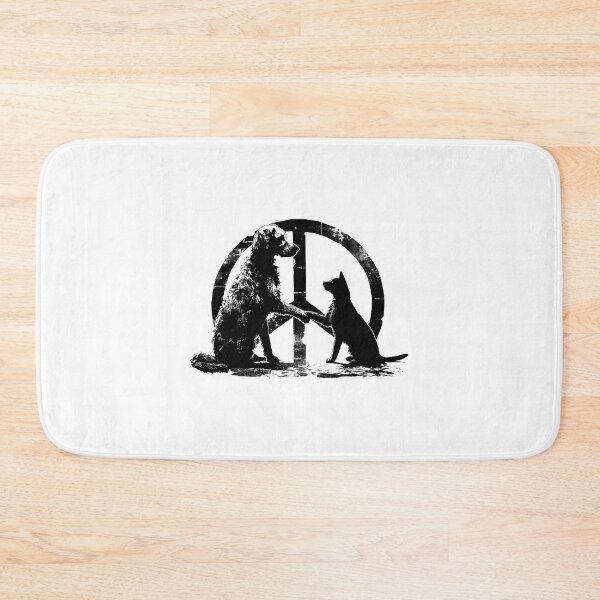 Item preview, Banksy saluda con la pata por la paz designed and sold by hamishby.