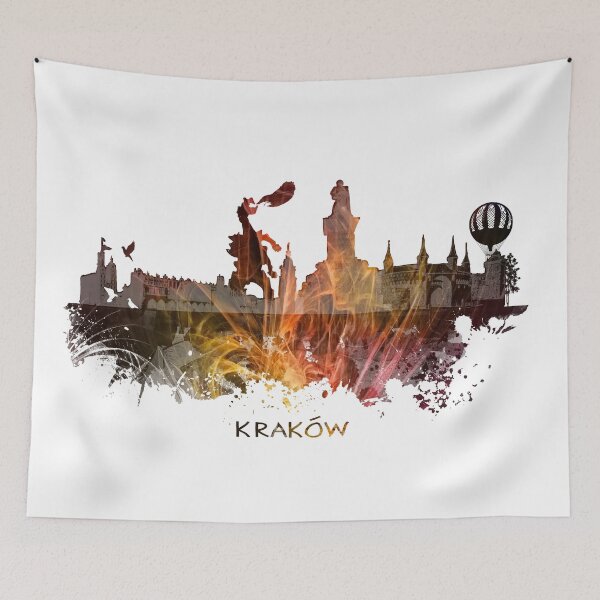 Item preview, Kraków skyline city #krakow #cracow designed and sold by JBJart.