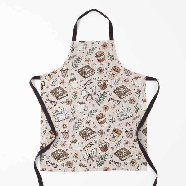 Item preview, Coffee Books Flowers Cozy Reading Nook Pattern  designed and sold by TuckerLogan.