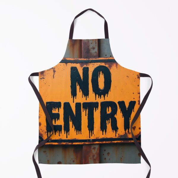 Item preview, Grungy No Entry Sign designed and sold by ShadowAndSlate.