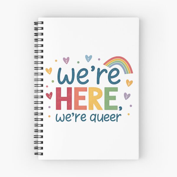 Item preview, We are here we are queer designed and sold by nimmitrends.