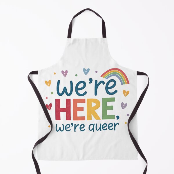 Item preview, We are here we are queer designed and sold by nimmitrends.