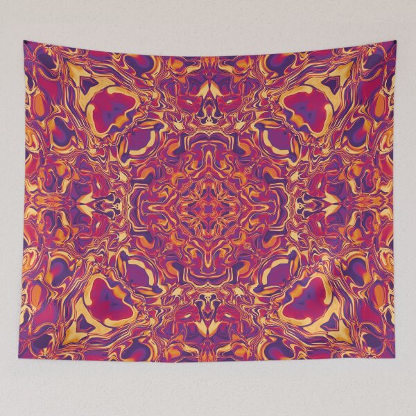 Item preview, Liquefied Flow IV - Red Grape designed and sold by ifourdezign.