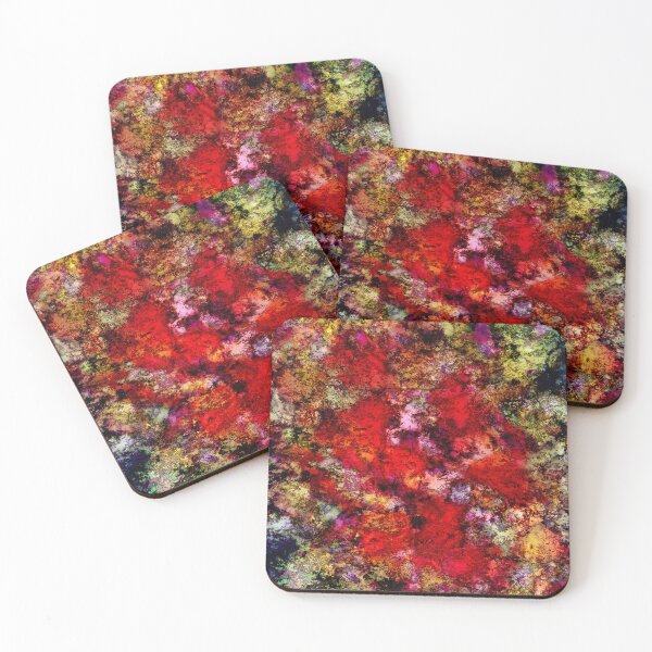 Item preview, The eroded deep red path designed and sold by Keith Mills.
