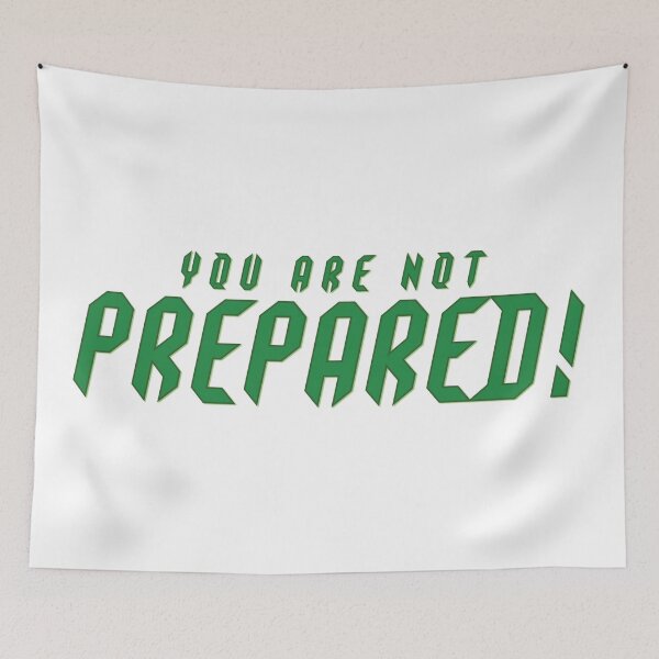 Item preview, World Of Worldcraft - "You Are Not Prepared" designed and sold by Ace-osDesigns.