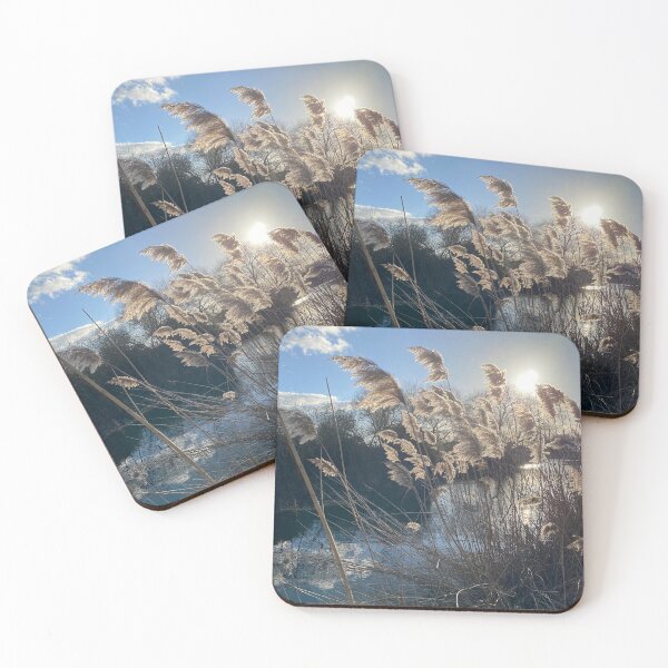 Item preview, Lakeside Reeds at Deene Park, Brudenell Estates designed and sold by Kate Anderson Art.