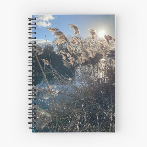 Item preview, Lakeside Reeds at Deene Park, Brudenell Estates designed and sold by Kate Anderson Art.