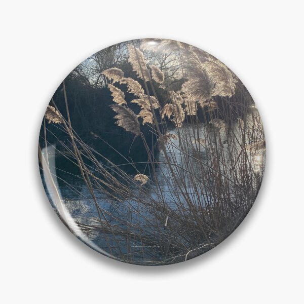 Item preview, Lakeside Reeds at Deene Park, Brudenell Estates designed and sold by Kate Anderson Art.