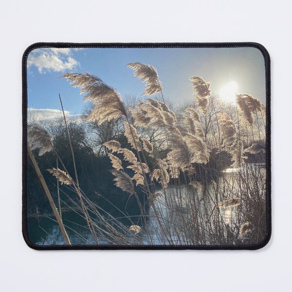 Item preview, Lakeside Reeds at Deene Park, Brudenell Estates designed and sold by Kate Anderson Art.