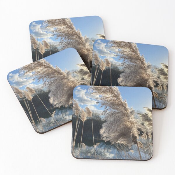 Item preview, Lakeside Reeds at Deene Park, Brudenell Estates designed and sold by Kate Anderson Art.