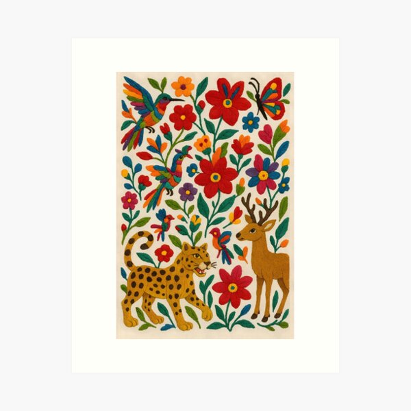 Aperçu de l'œuvre Design Otomi mexicain créée et vendue par edleon.