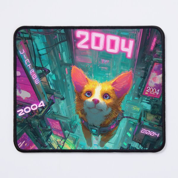 Item preview, Vintage 2004 Cyberpunk 21 Year Old Cat Lovers 21st Birthday designed and sold by SecretDicer.