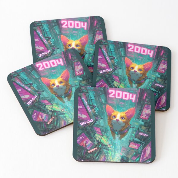 Item preview, Vintage 2004 Cyberpunk 21 Year Old Cat Lovers 21st Birthday designed and sold by SecretDicer.