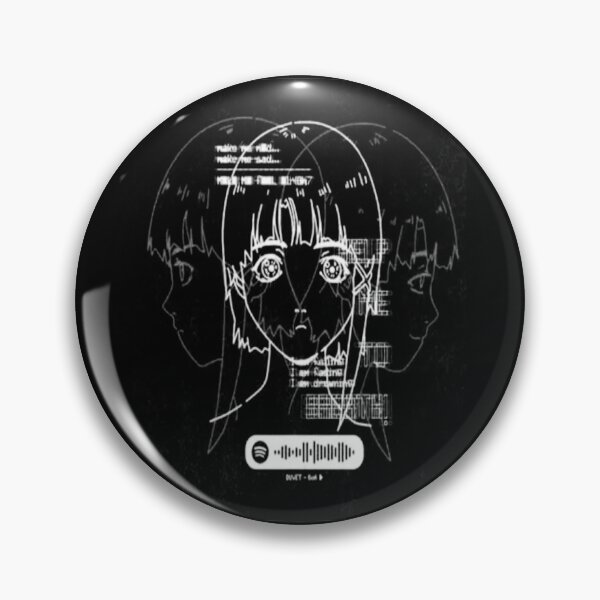 Aperçu de l'œuvre Expériences en série Lain Anime Lain Iwakura Glitchcore Design créée et vendue par MerikuroCreates.