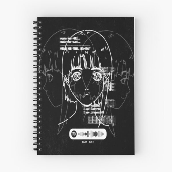 Item preview, Serial Experiments Lain Anime Lain Iwakura Glitchcore Design designed and sold by MKCreationss.