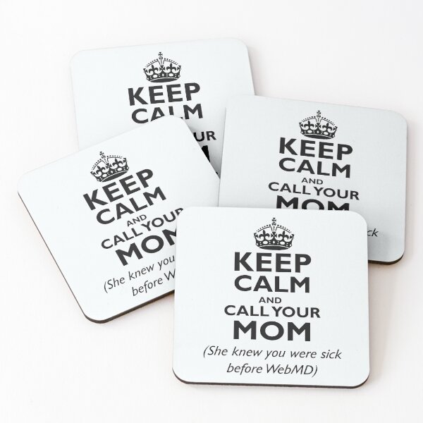 Item preview, Keep Calm And Call Your Mom designed and sold by CoputerEasel.