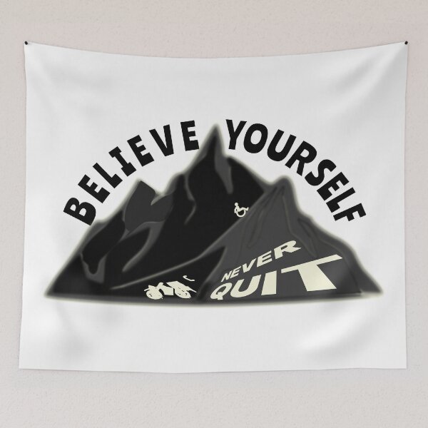 Item preview, Believe Yourself, Never Give UP! designed and sold by DNC1134.