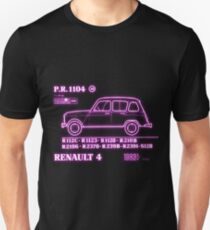 RENAULT 4 IN NEON Unisex T-Shirt