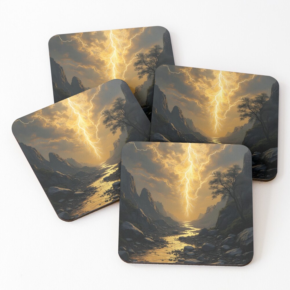 Item preview, Coasters (Set of 4) designed and sold by ShadowAndSlate.
