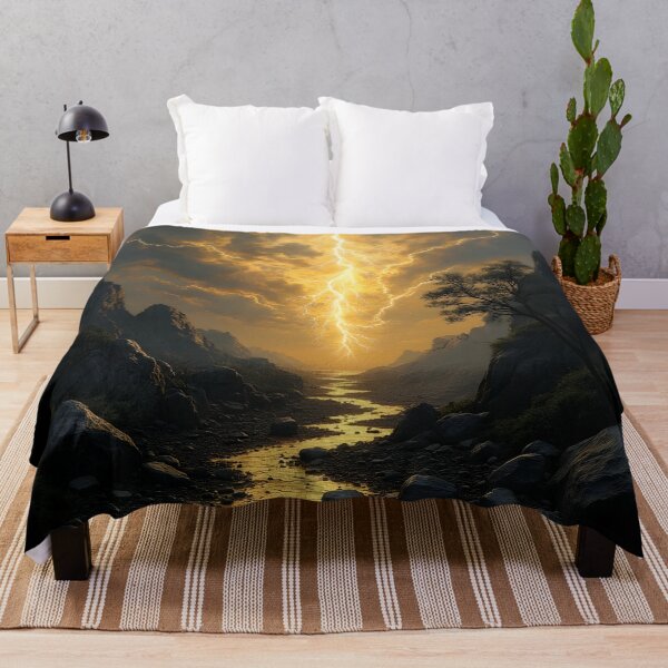 Item preview, Golden Rift Landscape designed and sold by ShadowAndSlate.