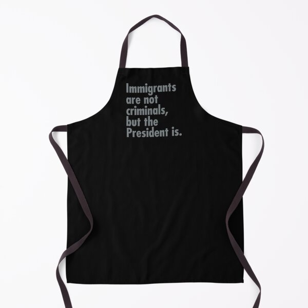 Item preview, Immigrants are not criminals, but the President is - subtle gray designed and sold by Thelittlelord.