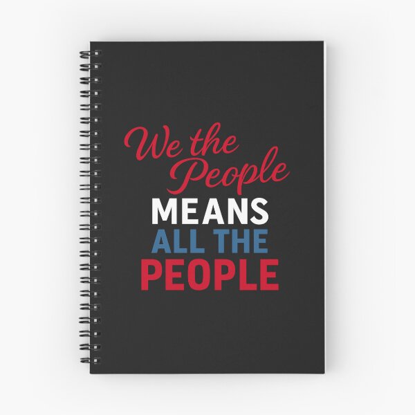 Item preview, We The People Means All the People: Patriotic Equality Statement Art designed and sold by elynne9.