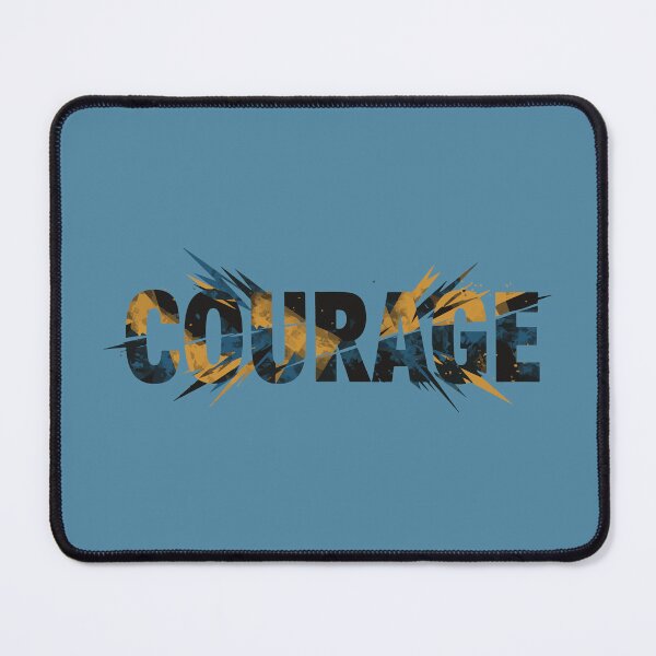 Item preview, COURAGE: Bold Exploding Typography designed and sold by KiwiRider.