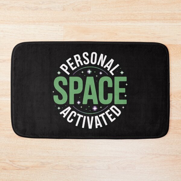 Item preview, Personal Space Activated – Introvert Humor with Space Theme designed and sold by Parkerzz.