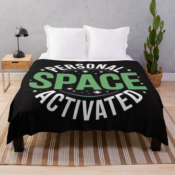 Item preview, Personal Space Activated – Introvert Humor with Space Theme designed and sold by Parkerzz.