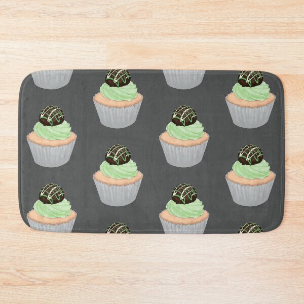 Item preview, Mint Choco White Chocolate Cupcake Drawing designed and sold by SChristineBrink.