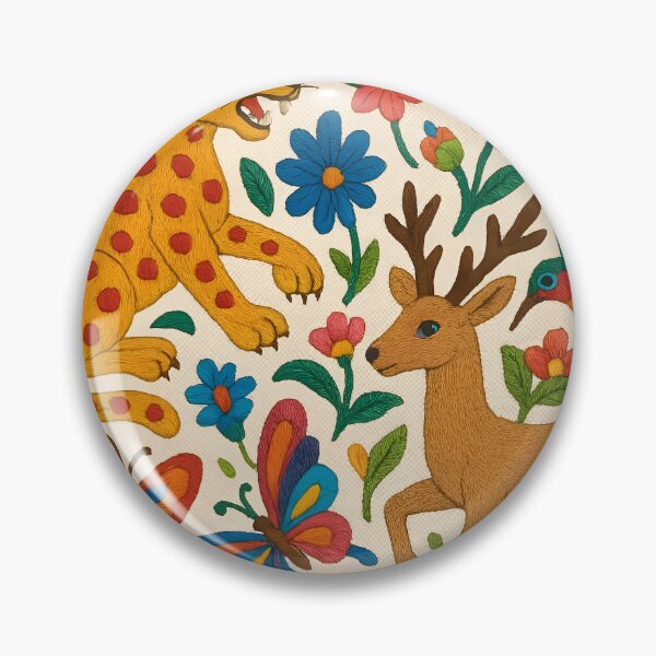 Item preview, Embroidery otomi pattern designed and sold by edleon.