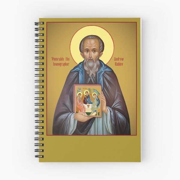 Item preview, icon Saint Venerable the Iconographer Andrew Rublev designed and sold by orthodox-icon.