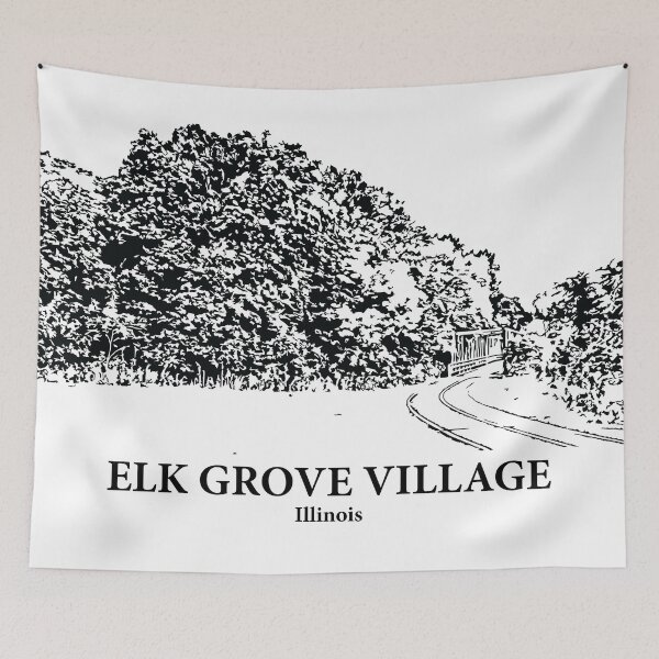 Item preview, Elk Grove Village - Illinois designed and sold by Lakeric Cityscapes.