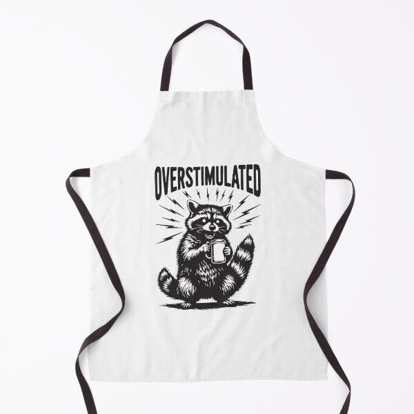 Item preview, Overstimulated raccoon designed and sold by BrownHorse90s.