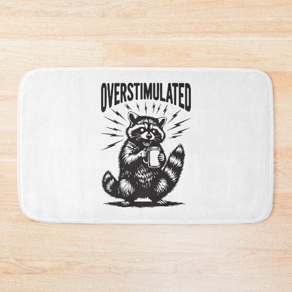 Item preview, Overstimulated raccoon designed and sold by BrownHorse90s.