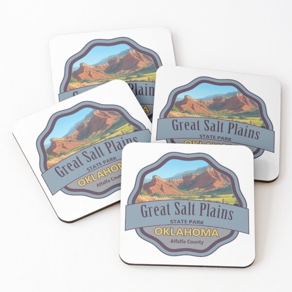 Item preview, Great Salt Plains State Park, Alfalfa County, Oklahoma designed and sold by Wanderful-roads.