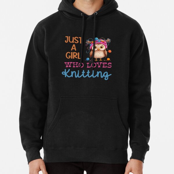 Artikel-Vorschau von Nur ein Mädchen, das Stricken liebt, designt und verkauft von MyMysTShirts.