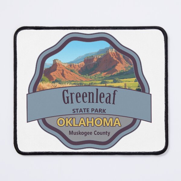 Item preview, Greenleaf State Park, Muskogee County, Oklahoma designed and sold by Wanderful-roads.