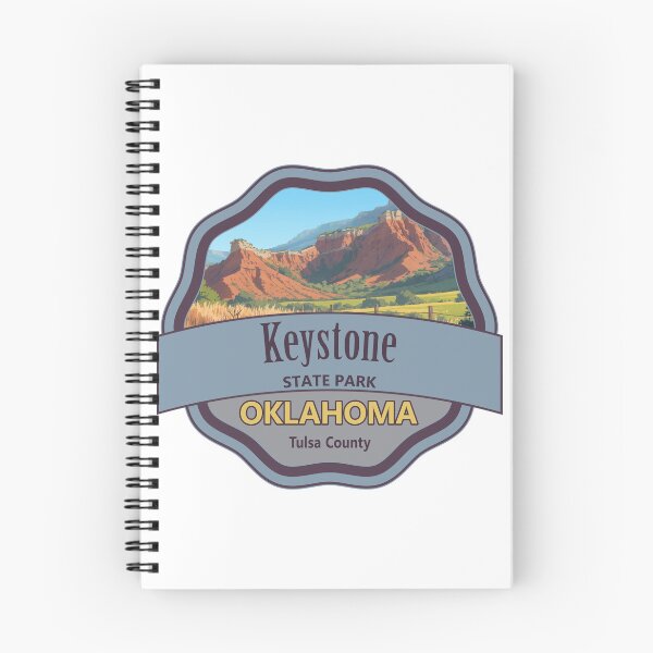 Item preview, Keystone State Park, Tulsa County, Oklahoma designed and sold by Wanderful-roads.