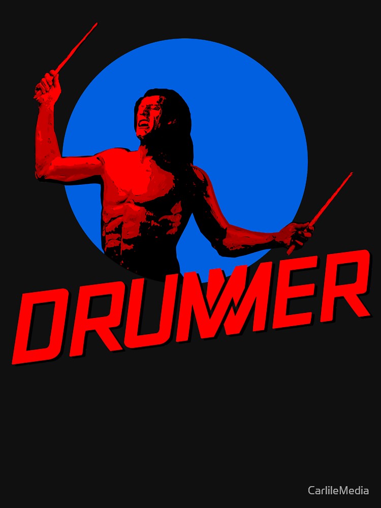 DRUMMER Logo and Figure by CarlileMedia