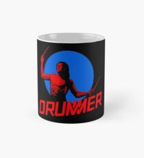 DRUMMER Logo and Figure Classic Mug