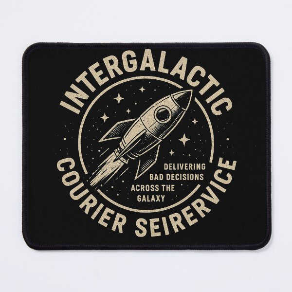Item preview, Intergalactic Courier designed and sold by M4K3RB0T.