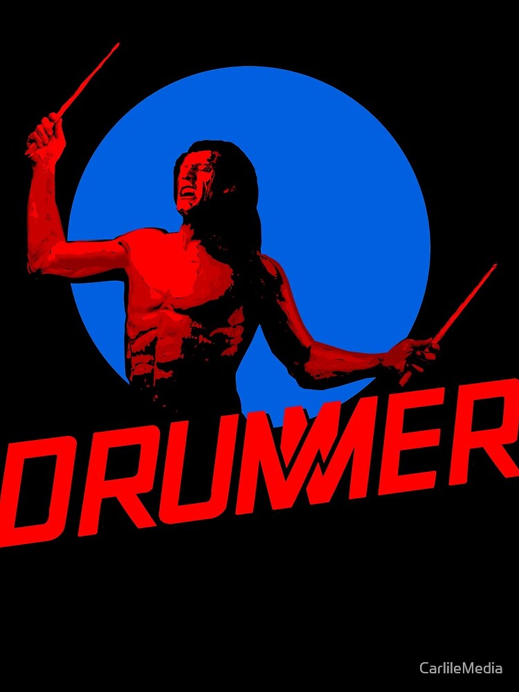DRUMMER Logo and Figure by CarlileMedia