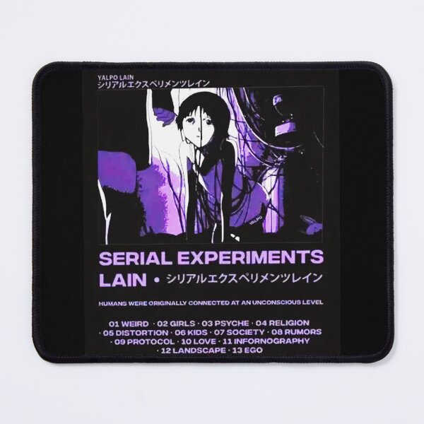 Item preview, Serial Experiments Lain Cybercore Black & Purple Design designed and sold by MerikuroCreates.